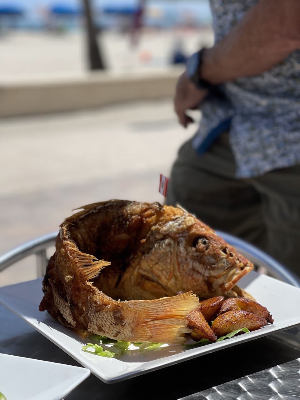 Whole Fried Snapper