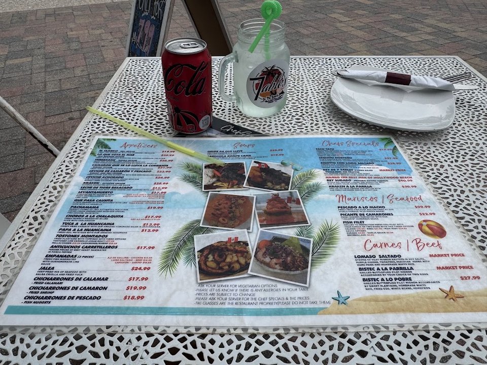 Traditional Peruvian meal close-up